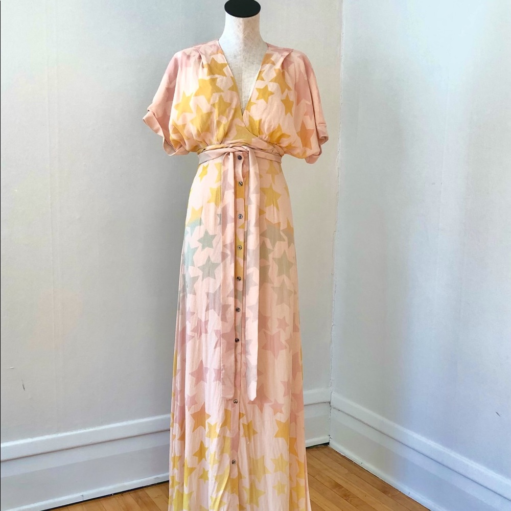 Stunning Mara Hoffman long star dress.